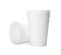 Inoverse 100 bicchieri di carta usa e getta Coffee to Go - 200 ml, colore bianco, tazza da caffè da go, bicchieri da caffè da 8 oz per tè, bicchieri usa e getta, bicchieri di carta, bicchieri da caffè