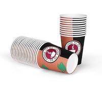 Inoverse 1000 bicchieri di carta, usa e getta, 300 ml, in cartone, 12oz-Slim per tè, bicchieri usa e getta, bicchieri di carta, tazze da caffè to go, tazze da caffè, Ø 90 mm