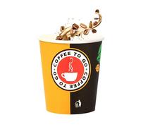 Inoverse 1000 bicchieri di carta usa e getta Coffee to Go - 200 ml, in cartone, 8 oz per tè, bicchieri usa e getta, bicchieri di carta, tazze da caffè to go, tazze da caffè, Ø 80 mm