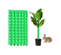 Inovey 4 pezzi 4 * 40 cm protezione tronco albero plastica spirale tronco protezione avvolgere corteccia albero tubo di protezione per proteggere alberelli dagli animali