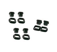 INOVIZE Set Pulsanti di ricambio compatibili con Garmin Etrex serie 10 20 30, sostituzione bottoni, 11 pezzi, resistenti, Stampato 3D