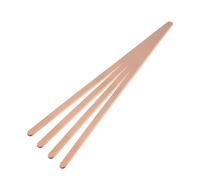 Inox Acciaio Braccialetto Vergini 4Pz,1/4 x 6.2pollici,Rosa Oro Spazzolato