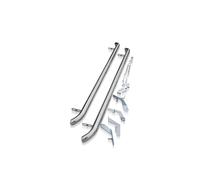 Inox Barre Laterali Tipo B-Curved Terminali Per peugeot partner Rifter 2019 +
