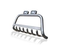 Inox Bull BAR + Punti Per peugeot partner Rifter 2019 + Abar - Staccabile