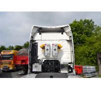 Inox Perimetrali Lati + Top Striscia Kit + Ambra Strobi + LED Per Iveco S-Way
