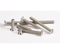 Inox Viti A Taglio Macchina IN Acciaio Inox Testa Svasata A2 M4