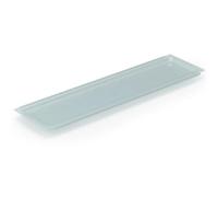 Inoxa Vaschetta Raccogligocce in Plastica Trasparente 74 cm per Scolapiatti da Incasso per Mobile Pensile cm. 80