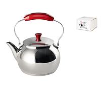 Inoxpran Bollitore in acciaio 18/10 con manico e pomolo in bachilite triplo lt