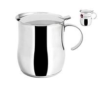 Inoxpran Caffettiera Servire, Acciaio, Grigio
