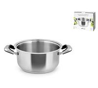 Casseruola Inox 2 Manici Classic Cm24x12 Inoxpran