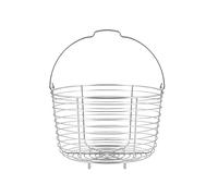 INOXPRAN - Cestello Cuocivapore INOXBASKET, Cestello per Cottura a Vapore in Acciaio Inossidabile, Ø 19 cm, Accessorio per Pentole Resistente ad Urti e Graffi, per Cucinare Piatti Sani e Leggeri