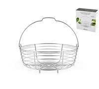 INOXPRAN - Cestello Cuocivapore INOXBASKET, Cestello per Cottura a Vapore in Acciaio Inossidabile, Ø 19 cm, Accessorio per Pentole Resistente ad Urti e Graffi, per Cucinare Piatti Sani e Leggeri