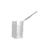 INOXPRAN - Cestello Divisorio Realizzato in Acciaio Inossidabile 18/10, Spicchio Forato per Diverse Cotture Contemporaneamente, Adattabile ad Ogni Pentola, Design Moderno, Dimensioni 22x30x18 cm