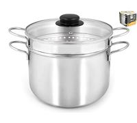 Cuocipasta Inox Inoxpran Con Cesto Cm 22 Grigio