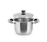 Inoxpran Pentola Classic in Acciaio Inox, 2 Manici, 18x13cm, Con Coperchio