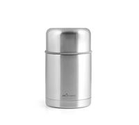 INOXPRAN - Portavivande in Acciaio Inox, Contenitore Termico per Alimenti Adatto ad Ogni Pietanza, Capacità 0,75 L, Mantiene il Caldo e il Freddo, con Coperchio che Funge da Tazza, 12x18x12 cm