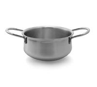 Inoxriv S.p.A. CASSERUOLA River 2M CM.12 LT.0,5 ACCIAO 18/C, Stainless Steel, One Size
