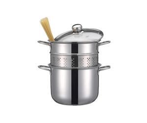 Inoxriv S.p.A. Set pasta con coperchio in vetro Inoxriv S.p.a.