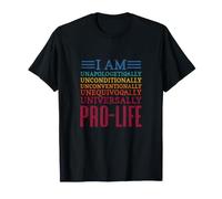 Inpenitentemente incondizionatamente PRO-Life Vintage Maglietta