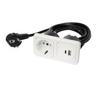 inprojal elektrosysteme 9016-118.81 Presa da incasso con USB-C®, con uscita di