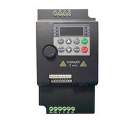 Input 220V to Output 380V VFD Variable Frequency Drive Converter Inverter 0.75/1.5/2.2/3.7/4/5.5 KW Motor Speed Controller(2.2KW)