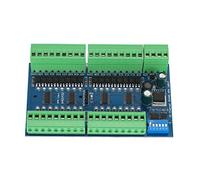 Input Controller 32 Canali DIN - Binario, circuito PLC isolato, NPN con alloggiamento, Basso livello - Prestazioni stabili, Grande dissipazione del calore, Per automazione industriale (solo scheda NPN