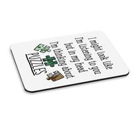 Input Might Effetto Come ' M Ascolto A Ti Puzzle PC Computer Mouse Pad Lady