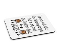 Input Might Effetto Come ' M Ascolto A Ti Tigers PC Computer Mouse Pad Lady