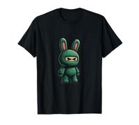 Inquietante Carino Skull Bunny Goth Mascotte Maglietta