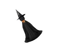 Inquietante Halloween Illuminato Fantasmi Decorazione Altezza Regolabile Per Portico Cortile Haunting Houses Impostazioni Partito LED Spectre Portico Decorazione Outdoor