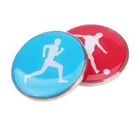 Inquinamento giudizio Moneta - Calcio - Moneta, Moneta da sparo in metallo bifacciale - Selettore giudizio Giudizio Strumenti Sportivi di Calcio Toss Attrezzature Giudizio