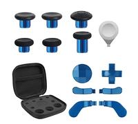 inRobert 13 in 1 levette in Metallo per Controller Xbox Elite Serie 2, Kit di Pulsanti magnetici di Ricambio Include 6 Joystick con placcatura in Metallo, 4 Palette, 2 D-Pad, 1 Strumento di