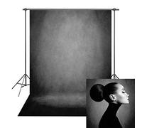 INRUI Retro astratto grigio ritratto fotografia sfondo professionale fotografia foto studio oggetti di scena (1,5 x 2,1 m)