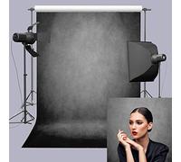 INRUI Retro astratto grigio ritratto fotografia sfondo professionale fotografia foto studio oggetti di scena (1,8 x 2,4 m)