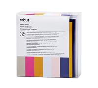 Cricut Insert Cards Sensei, per l'Uso con Il Tappetino delle Carte, 12.1 cm x 12.1 cm (Taglia, Confezione da 35, Carta, 12.1cm x 12.1cm Size S40), unità