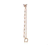 ins Semplice Retro Nappa Clip Orecchini Per Le Donne 1pc Alla Moda Personalità Lunghi Orecchini Temperamento Lusso Gioielli.Intelligente e attraente.