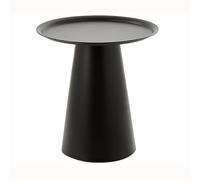 Ins Style Tavolino rotondo in ferro versatile comodino/tavolino da caffè per soggiorno e balcone Tavolo d'accento casual 45 x 50 cm - Decorazione moderna per la casa design elegante