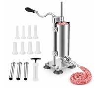 Insaccatrice Con Base In Acciaio Inossidabile | Base In Acciaio Inox, Quattro Ventose Sovradimensionate, For La Produzione Di Salumi