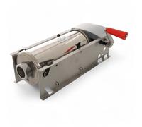 Insaccatrice manuale acciaio inox professionale con cremagliera al carbonio