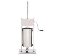 Insaccatrice Manuale Argento 15 L in Acciaio Inossidabile