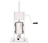 Insaccatrice Manuale Argento 3 L in Acciaio Inossidabile