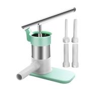 Insaccatrice manuale per salsicce, insaccatrice professionale per carne | Attrezzature da cucina in acciaio per produzione artigianale, uso ristorazione, catering, cucina familiare, tr