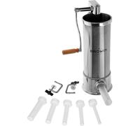 Insaccatrice per Salsicce e Salami 5 kg + Imbuti di 6 Misure - Verticale - INOX