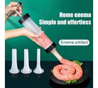 Insaccatrice per Salsiccia Macchina For Ripieno Di Salsiccia Manuale Fatta In Casa Siringa Gadget Strumenti Manuali Iniettori Carne