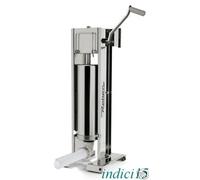 Insaccatrice Professional INOX Verticale kg10 V Reber NEW ingranaggi in ACCIAIO