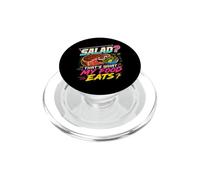Insalata? Ecco cosa mangia il mio cibo divertente amante della carne PopSockets PopGrip per MagSafe