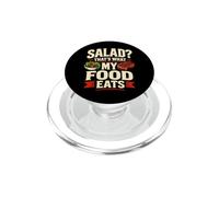Insalata? Ecco cosa mangia il mio cibo divertente amante della carne PopSockets PopGrip per MagSafe