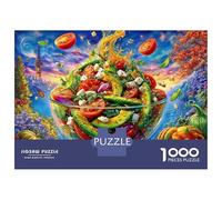 Insalata Puzzle 1000 Pezzi, Puzzle Impossibile 1000 Pezzi, Gioco Di Sfida Intellettuale 70x50cm/1000pcs