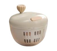 Insalata Spinner - Spinner Di Lattuga Facile Da Pulire | Asciugatrice Per Verdure Da 800 Ml | Ciotola Di Lavaggio Di Base Senza Slip Con Detergente Per Frutta Colino Per