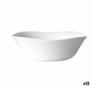 Insalatiera Bormioli Rocco Parma Bianco Vetro [24 cm] [12 Unità]